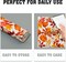 Fall Placemats 12×18 Inches Set of 4 Watercolor Pumpkin(Watercolor Pumpkin)